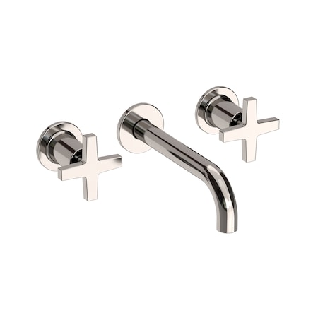 Newport Brass Wall Mount Lavatory Faucet in Polished Nickel 3-2981-15